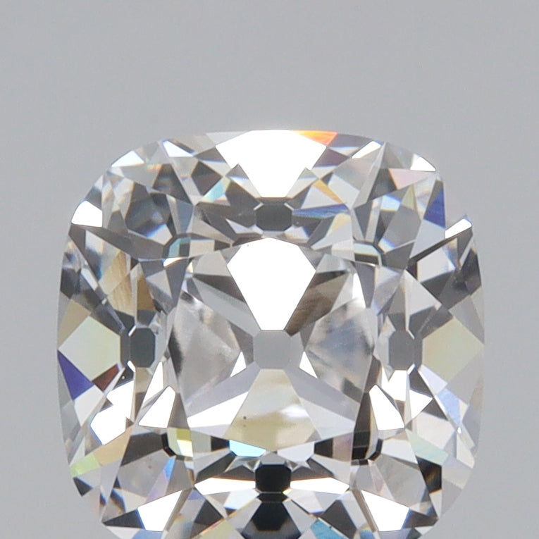 2.17ct | E/VS1 Cushion Shape Old Mine Cut Lab Diamond (IGI)