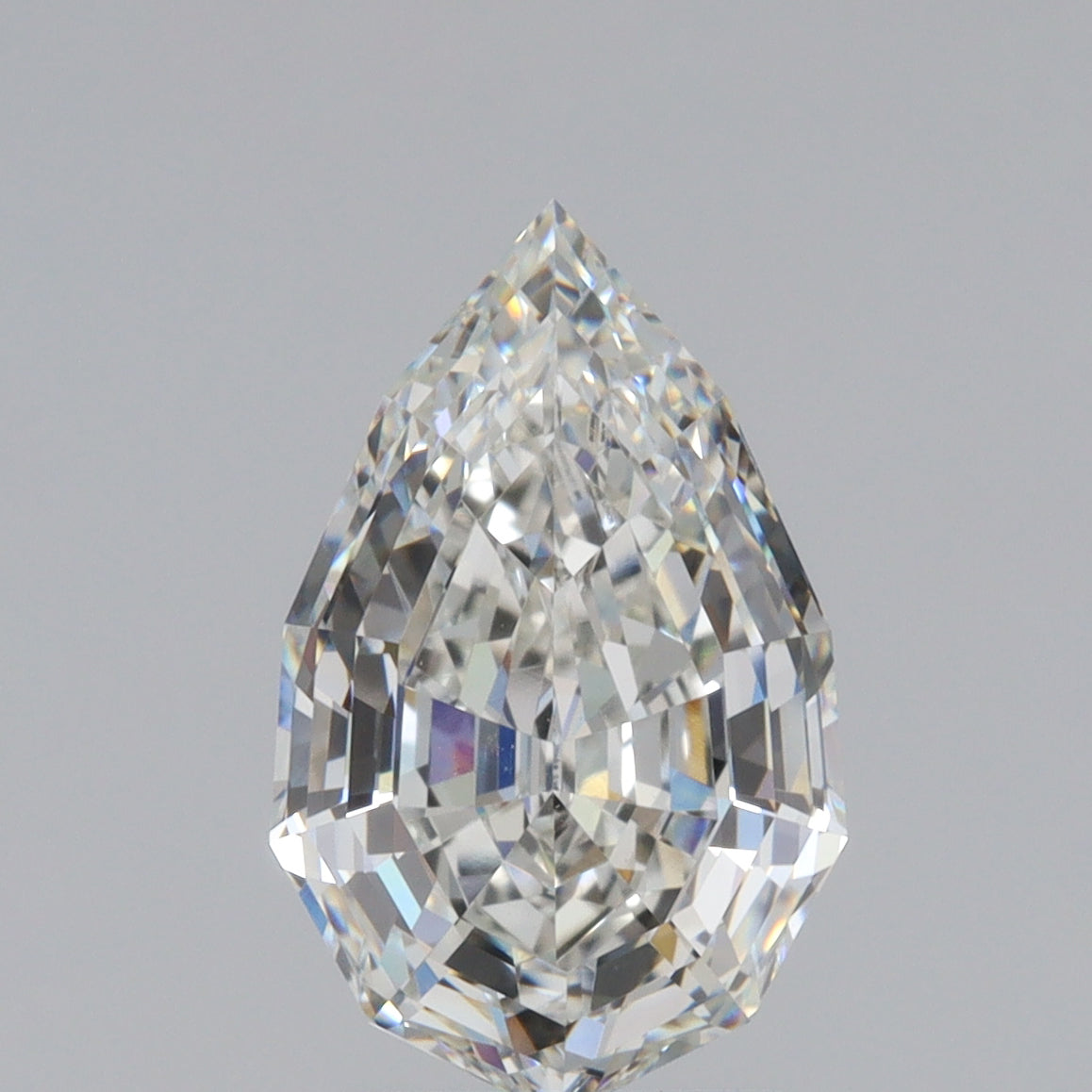 3.01ct | G/VS1 Pear Shape Step Cut Lab Diamond (IGI)-LITHOS Diamond