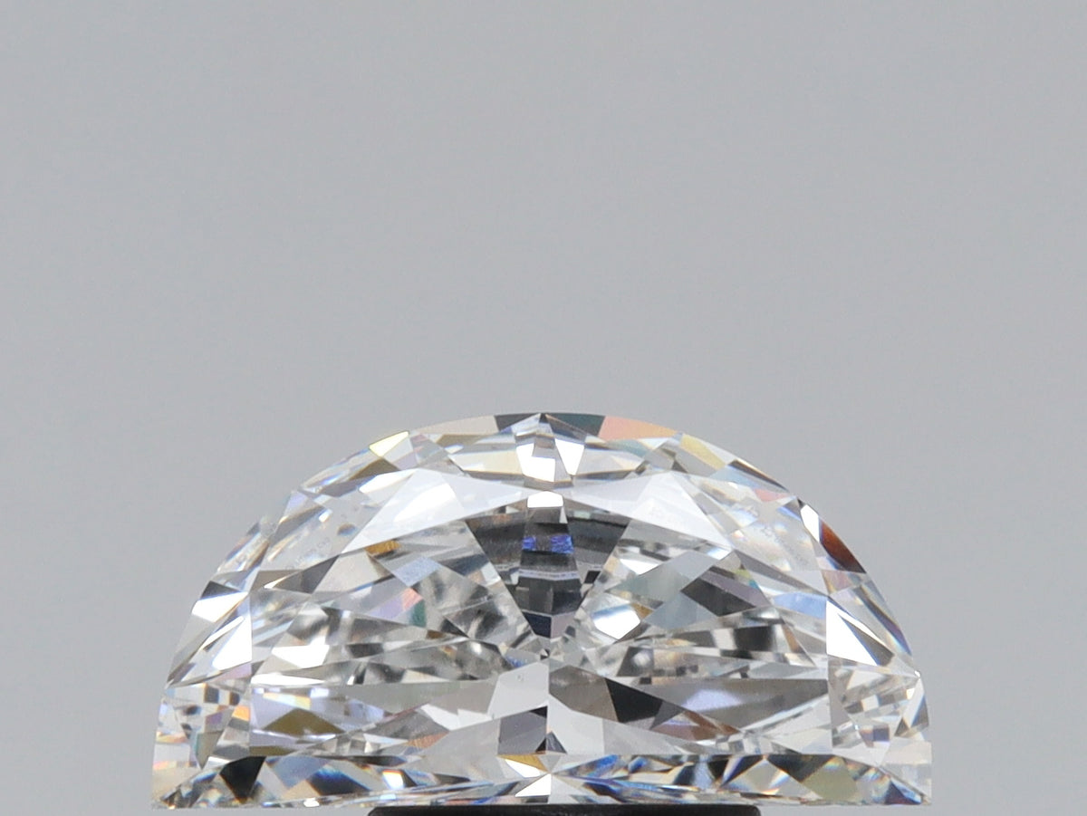 1.81ct | E/VS1 Half Moon Shape Brilliant Cut Lab Diamond (IGI)