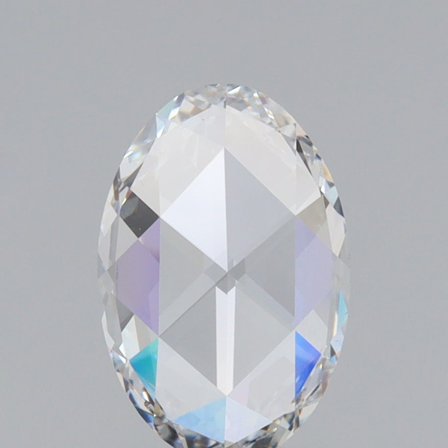 1.03ct | E/VS1 Oval Shape Rose Cut Lab Diamond (IGI)