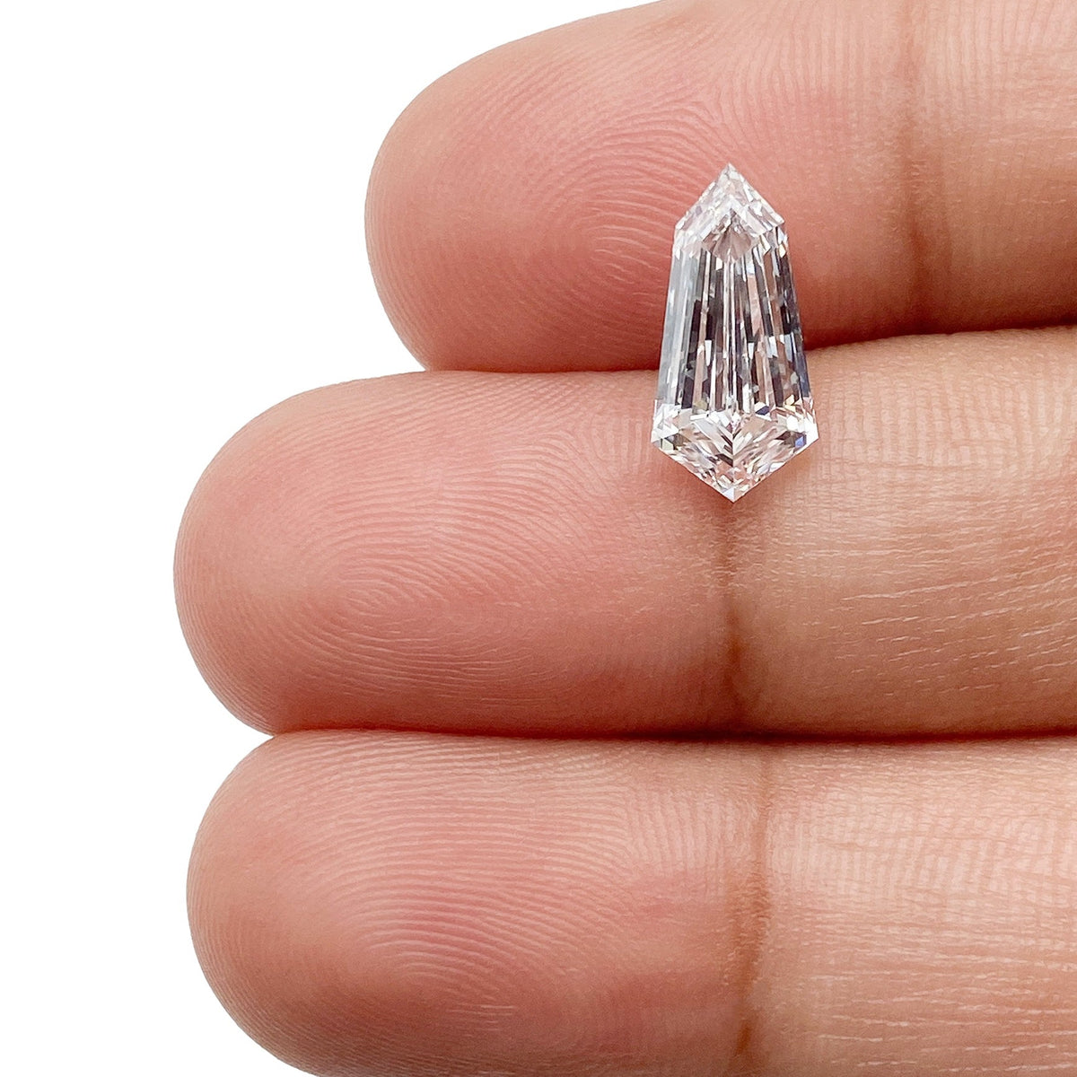 1.77ct | D/VVS2 Kite Shape Step Cut Lab Diamond (IGI)-LITHOS Diamond