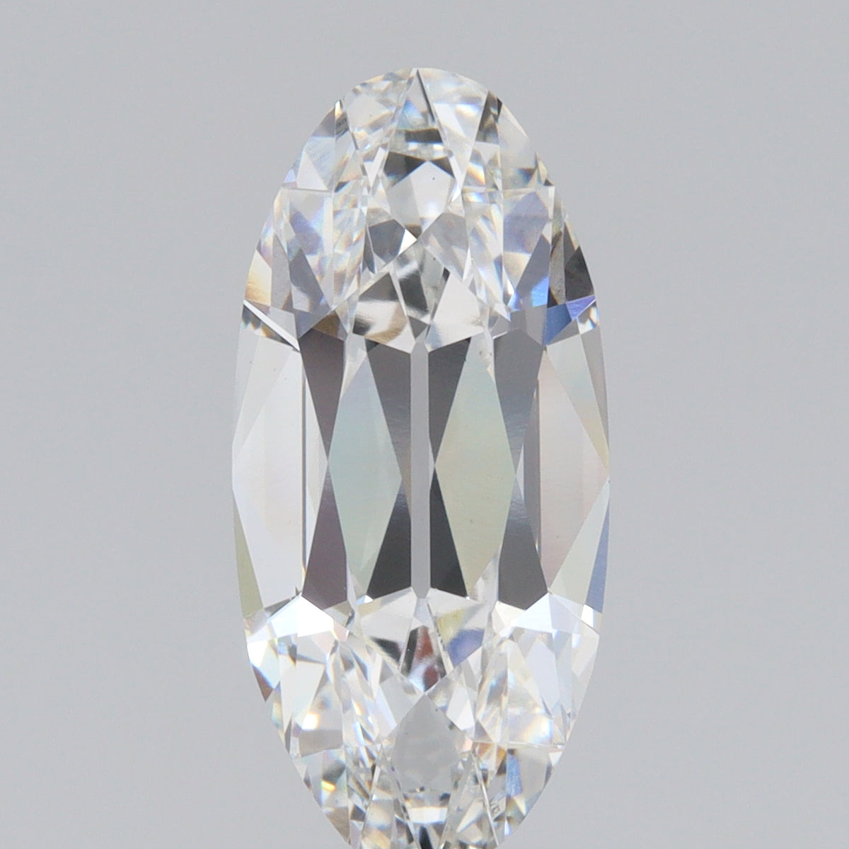 3.85ct | F/VS1 Oval Shape Old Mine Cut Lab Diamond (IGI)