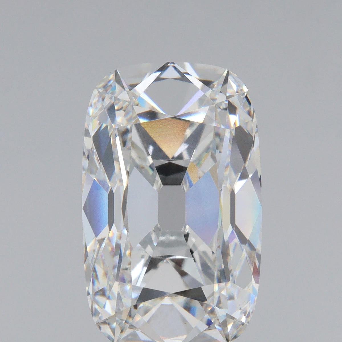 7.58ct | E/VVS2 Antique Cushion Shape Old Mine Cut Lab Diamond (IGI)