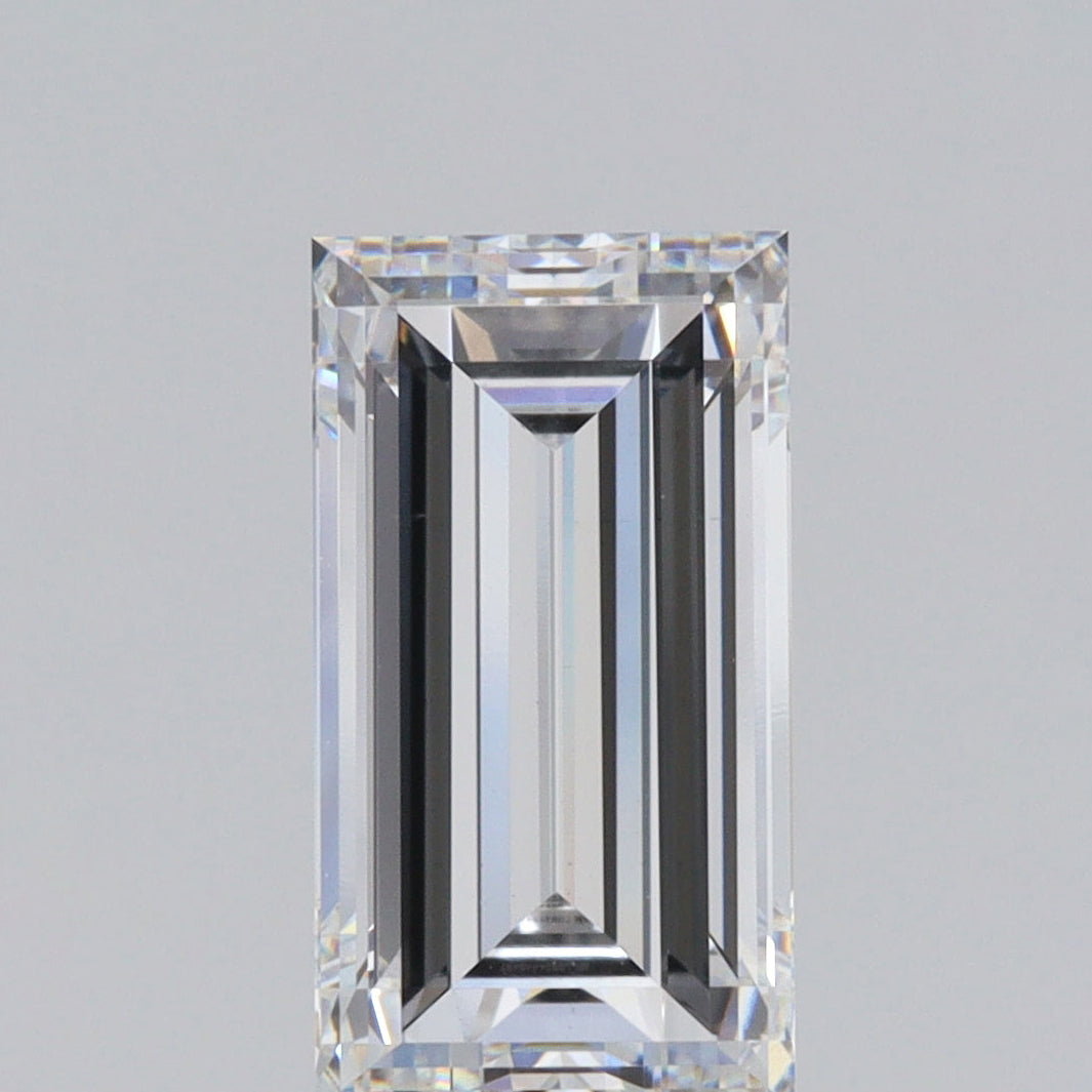 2.64ct | E/VS1 Baguette Shape Step Cut Lab Diamond (IGI)