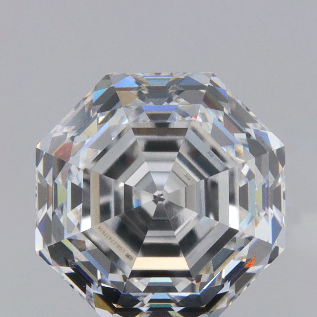 2.05ct | E/VVS2 Octagon Shape Step Cut Lab Diamond (IGI)