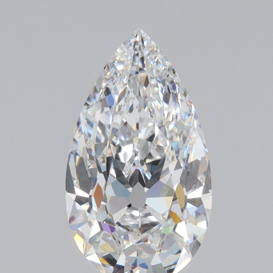 1.52ct | D/VVS2 Pear Shape Old Mine Cut Lab Diamond (IGI)