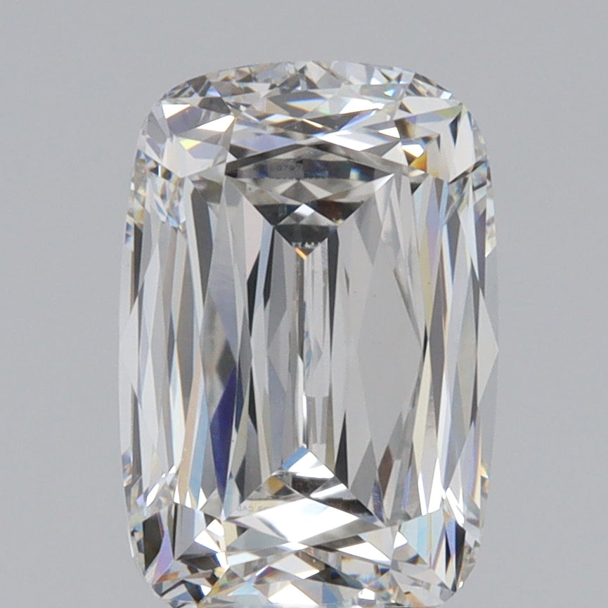 2.77ct | F/VS1 Cushion Shape Lattice Cut Lab Diamond (IGI)
