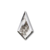 1.77ct | Salt & Pepper Kite Shape Step Cut Lab Diamond