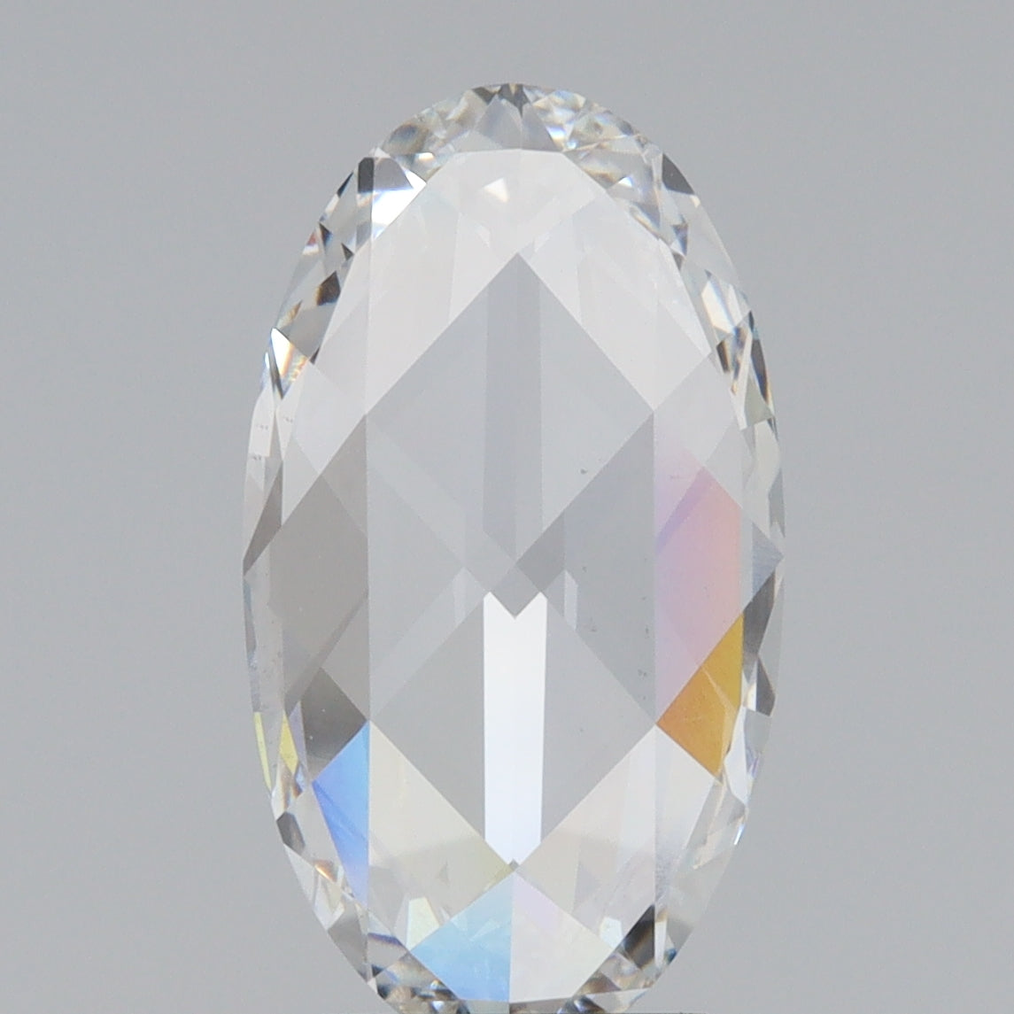 2.10ct | E/VS1 Oval Shape Rose Cut Lab Diamond (IGI)-LITHOS Diamond