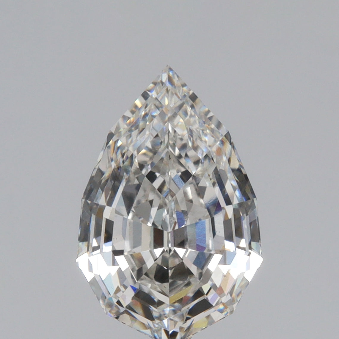 2.02ct | G/VS1 Pear Shape Step Cut Lab Diamond (IGI)-LITHOS Diamond