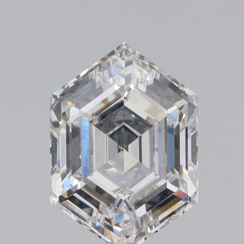 1.11ct | E/VS1 Hexagon Shape Step Cut Lab Diamond (IGI)