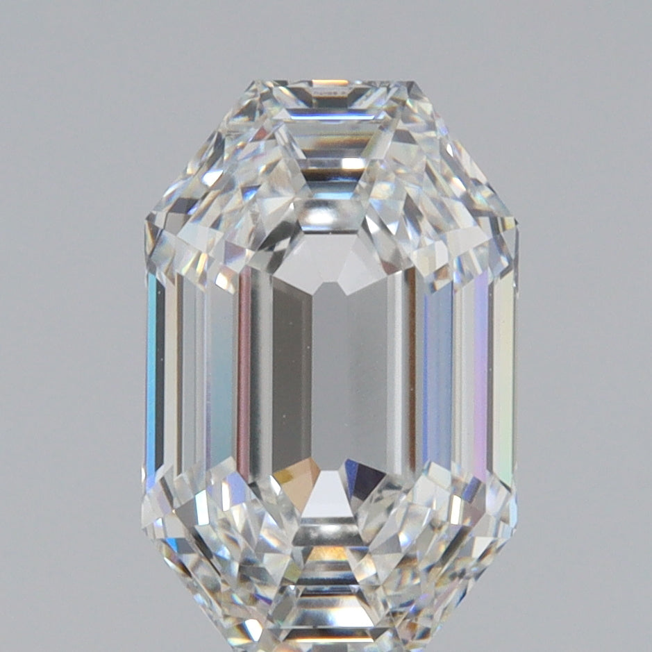 2.81ct | F/VVS2 Octagon Shape Step Cut Lab Diamond (IGI)
