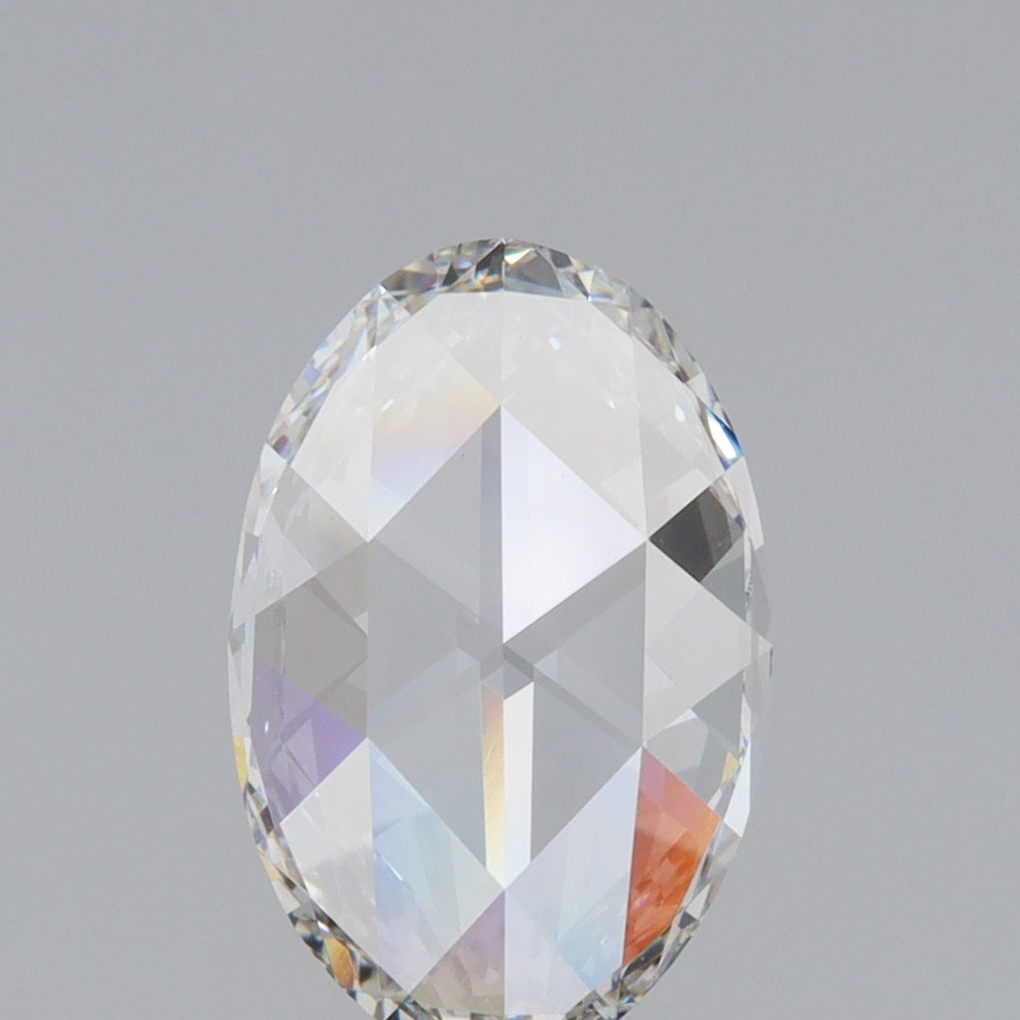 1.68ct | F/VVS2 Oval Shape Rose Cut Lab Diamond (IGI)