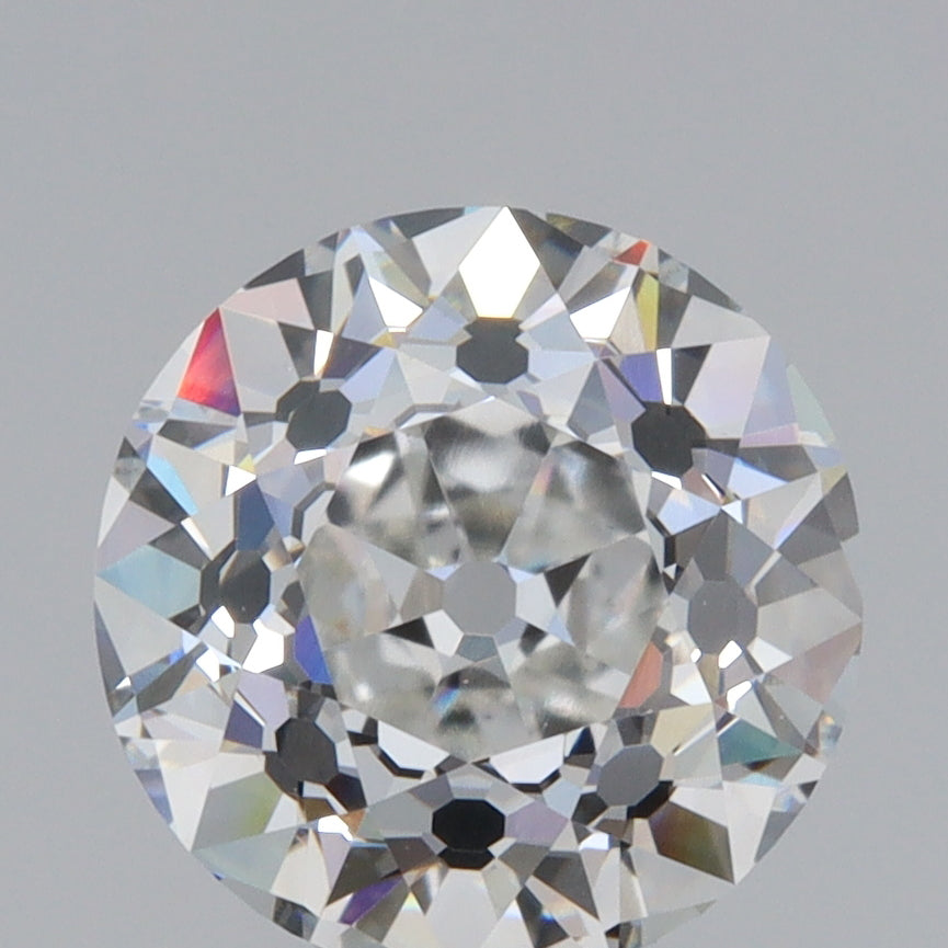 3.12ct | F/VS1 Round Shape Old European Cut Lab Diamond (IGI)