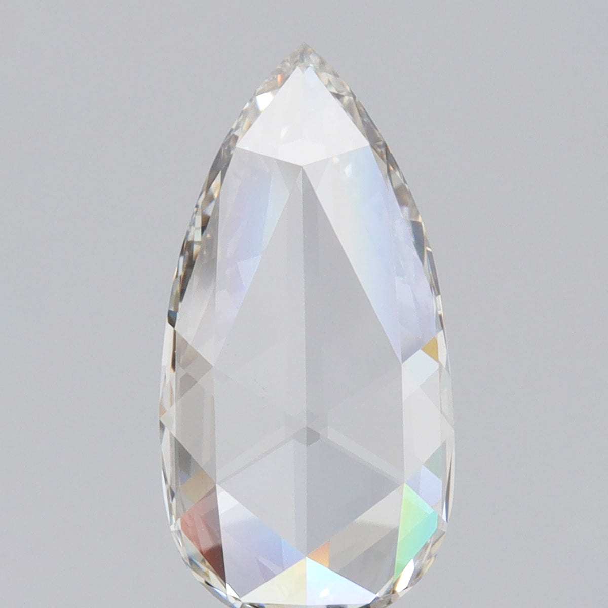 1.86ct | G/VVS2 Pear Shape Rose Cut Lab Diamond (IGI)