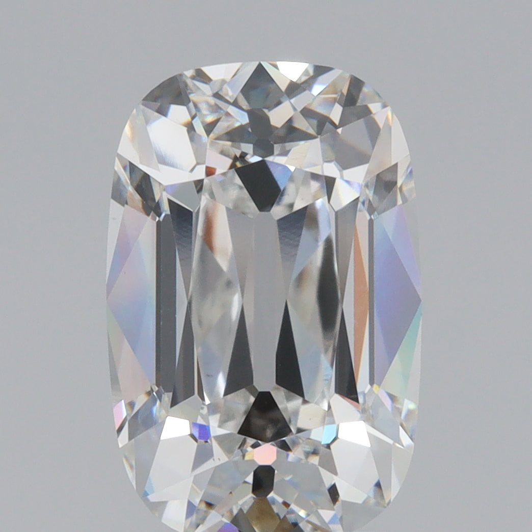 4.01ct | F/VS1 Cushion Shape Old Mine Cut Lab Diamond (IGI)
