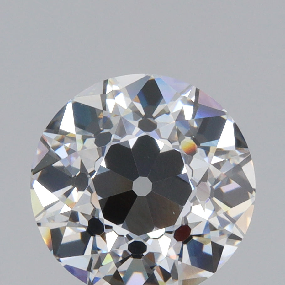 2.95ct | E/VVS2 Round Shape Old European Cut Lab Diamond (IGI)