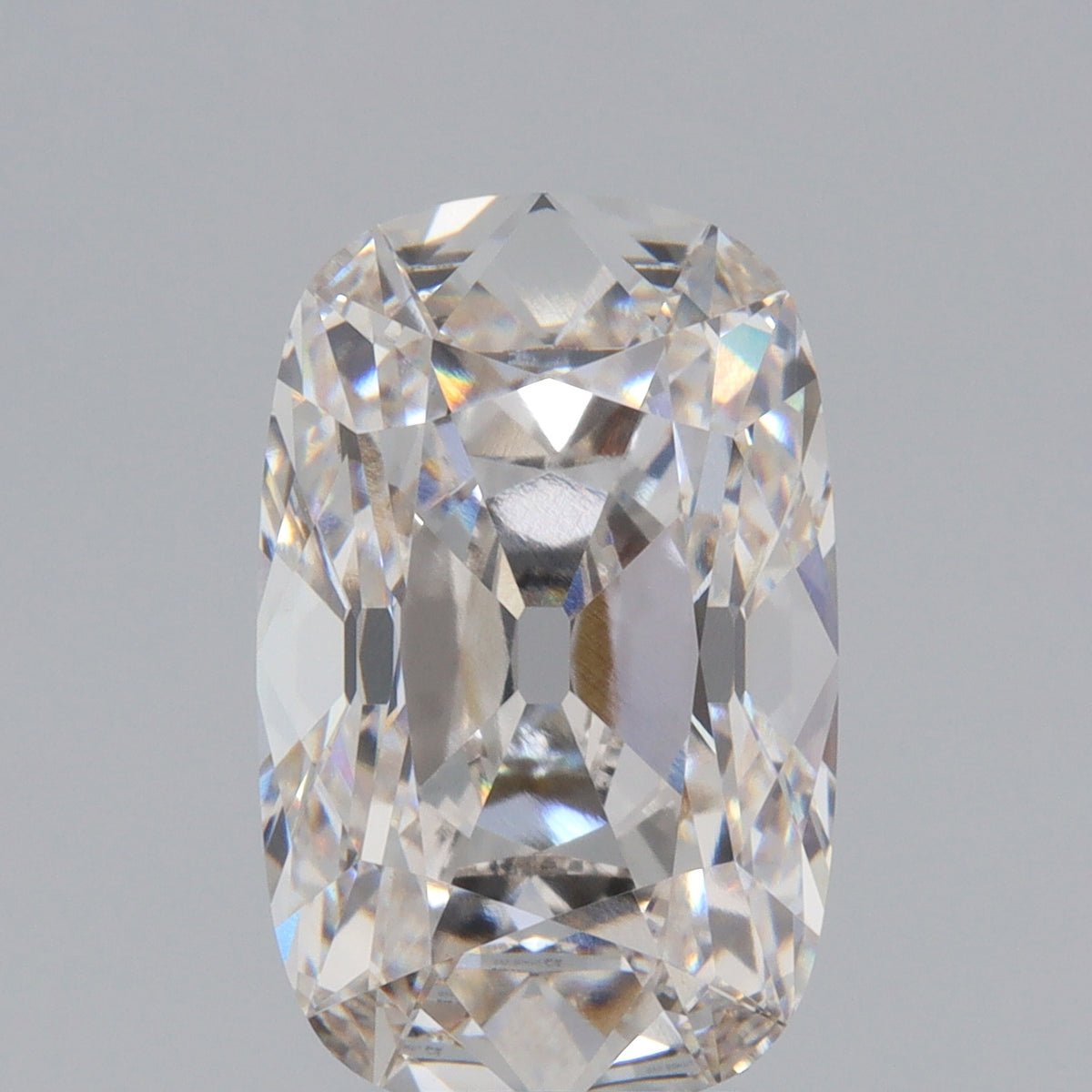 5.10ct | H/VVS2 Antique Cushion Shape Old Mine Cut Lab Diamond (IGI)