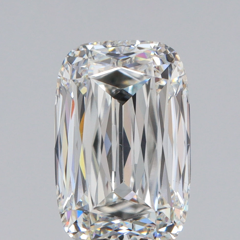 3.36ct | F/VS1 Cushion Shape Lattice Cut Lab Diamond (IGI)