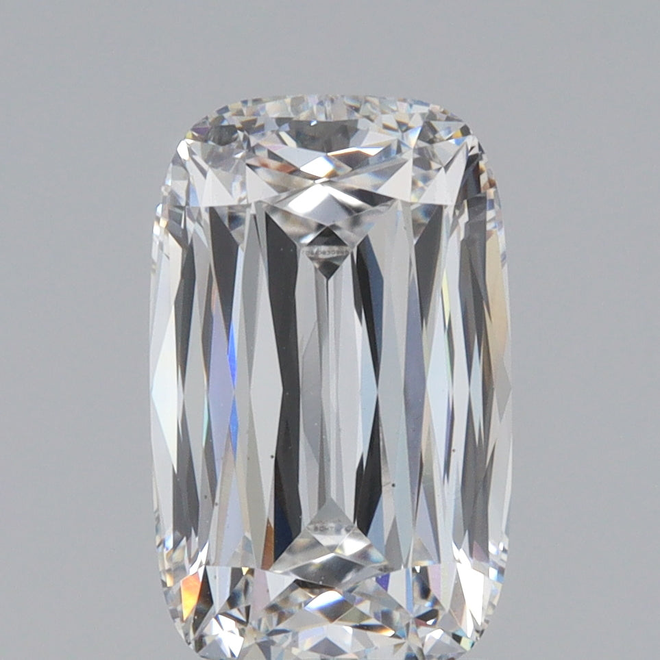 2.83ct | E/VS2 Cushion Lattice Cut Lab Diamond (IGI)