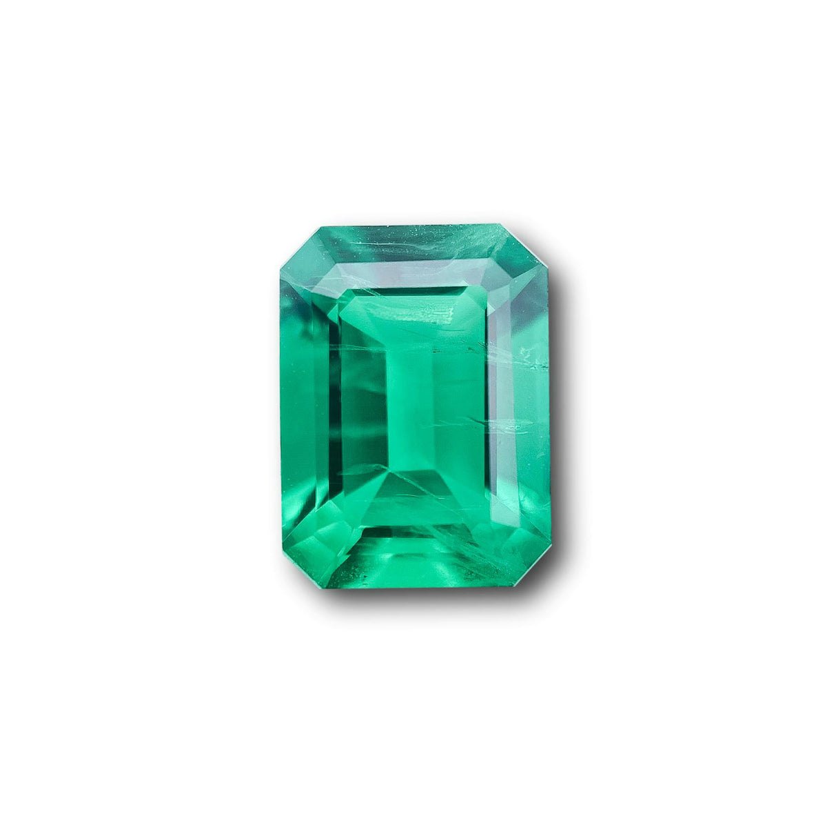 2.14ct | Step Cut Emerald Shape Lab Emerald