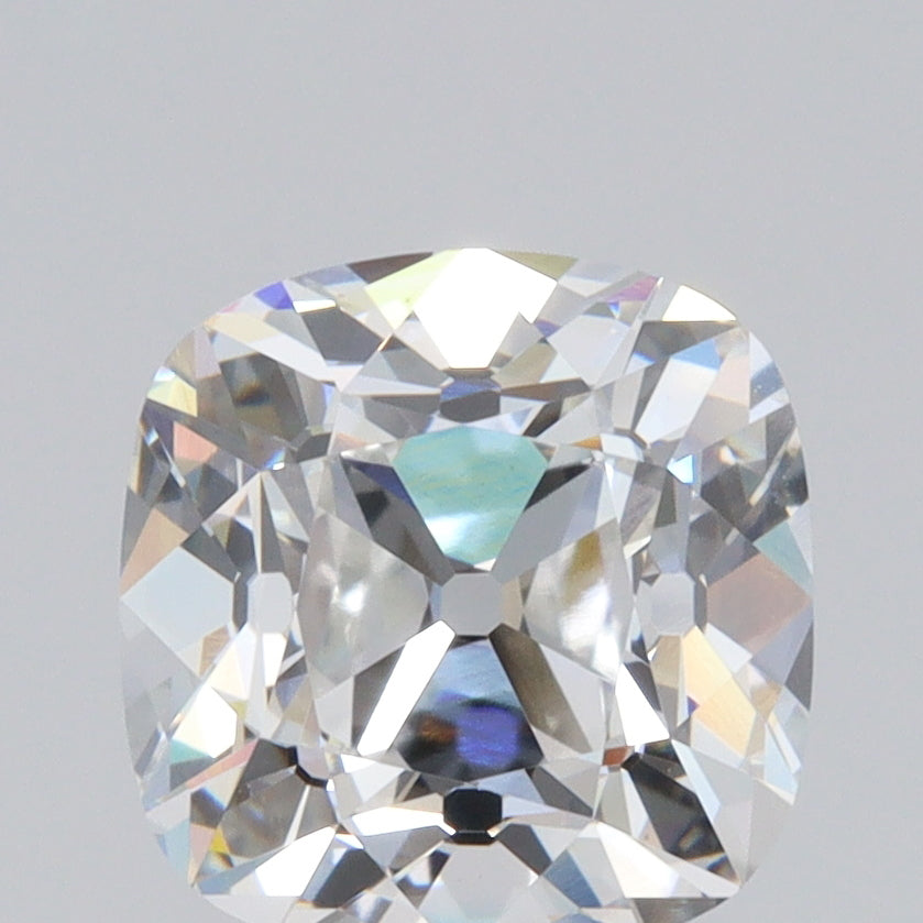 2.36ct | E/VS1 Cushion Shape Old Mine Cut Lab Diamond (IGI)