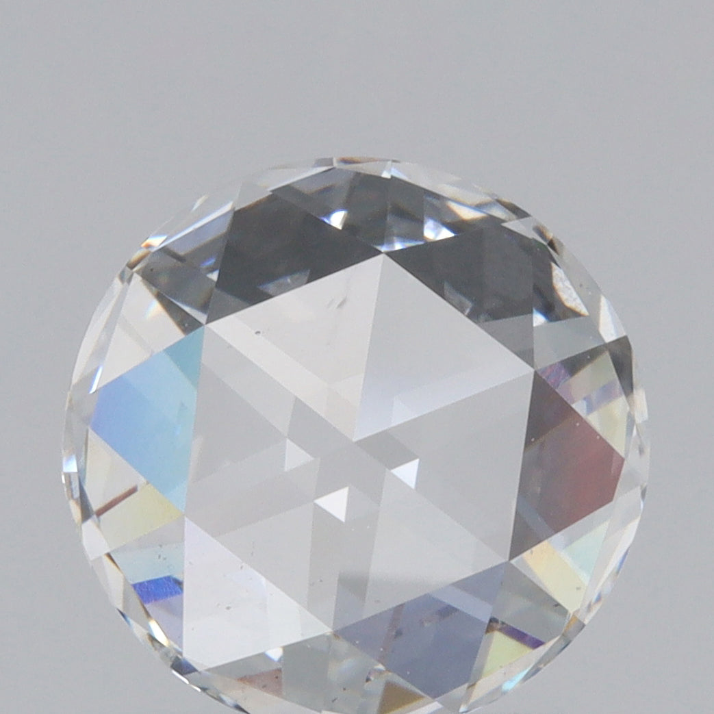 1.22ct | F/VS2 Round Shape Rose Cut Lab Diamond (IGI)