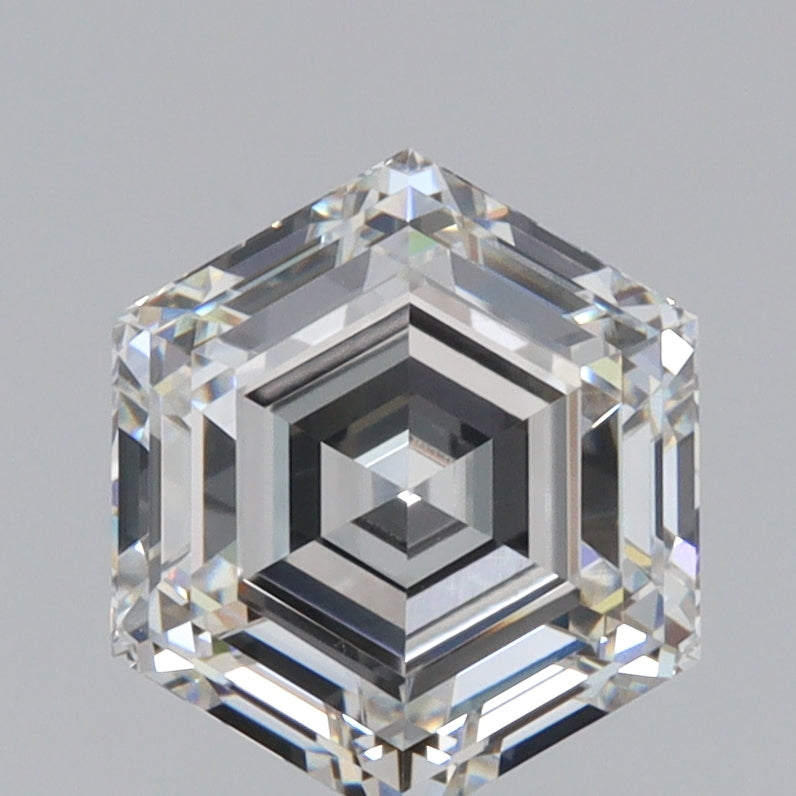 1.91ct | F/VVS2 Hexagon Shape Step Cut Lab Diamond (IGI)