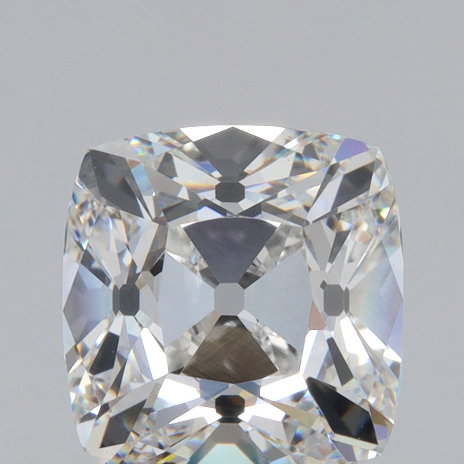 3.22ct | E/VS1 Cushion Shape Peruzzi Cut Lab Diamond (IGI)-LITHOS Diamond