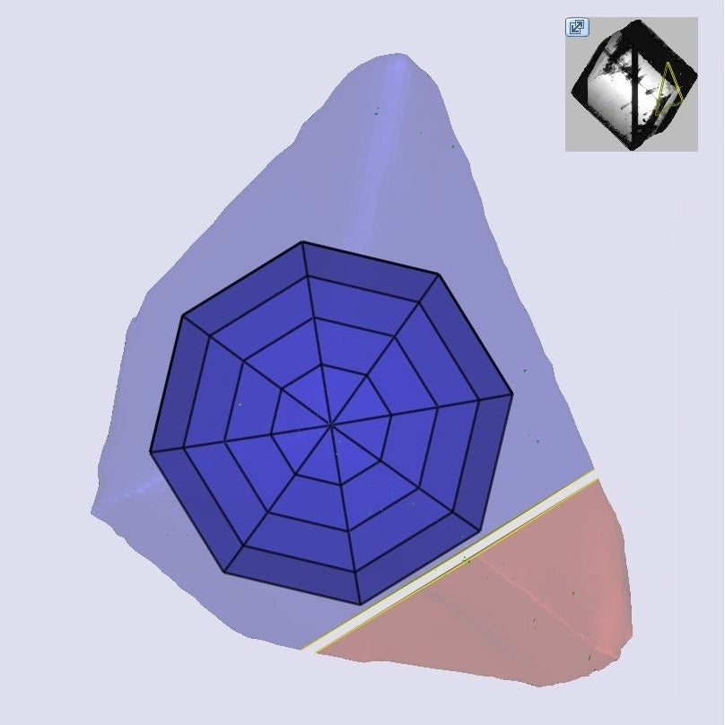 1.93ct | G/VS2 Octagon Shape Step Cut Lab Diamond (IGI)-LITHOS Diamond