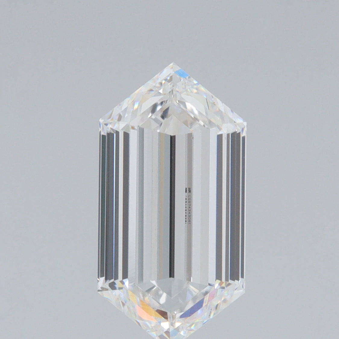 2.50ct | E/VS1 Hexagon Shape Step Cut Lab Diamond (IGI)