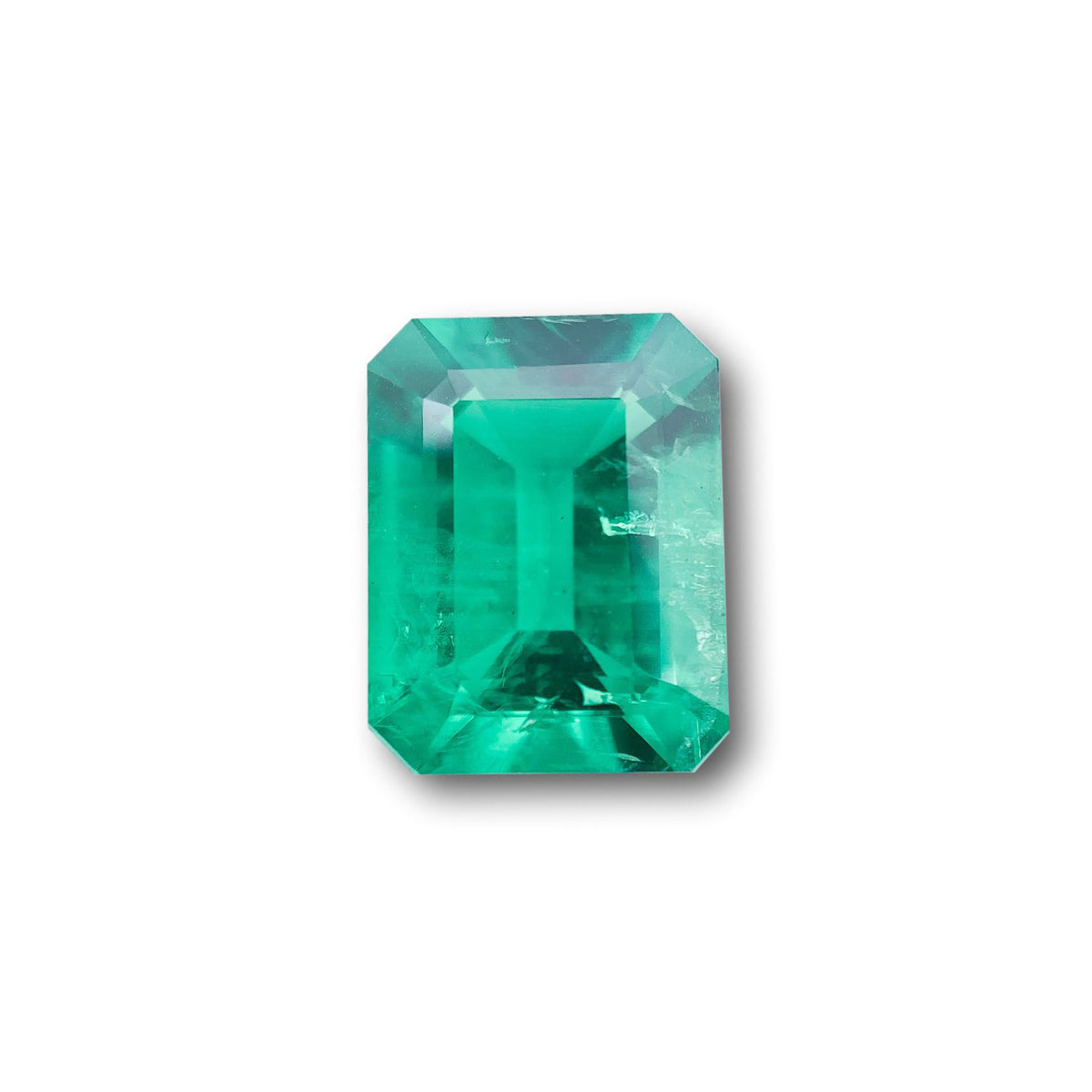 3.20ct | Step Cut Emerald Shape Lab Emerald