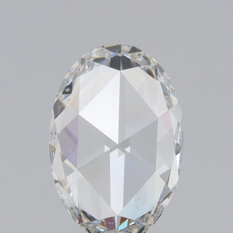 1.38ct | E/VVS2 Oval Shape Rose Cut Lab Diamond (IGI)-LITHOS Diamond