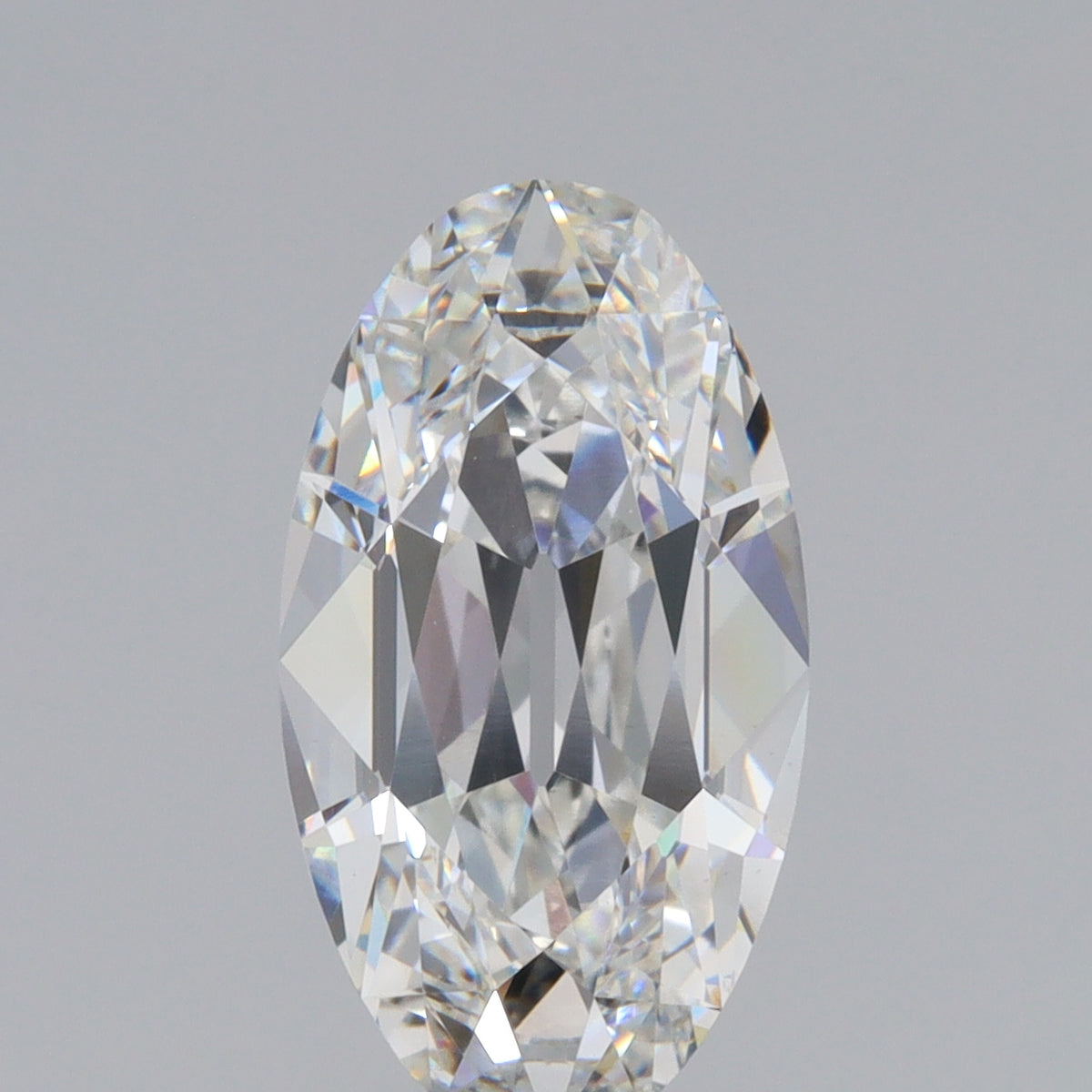 3.30ct | F/VVS2 Oval Shape Old Mine Cut Lab Diamond (IGI)
