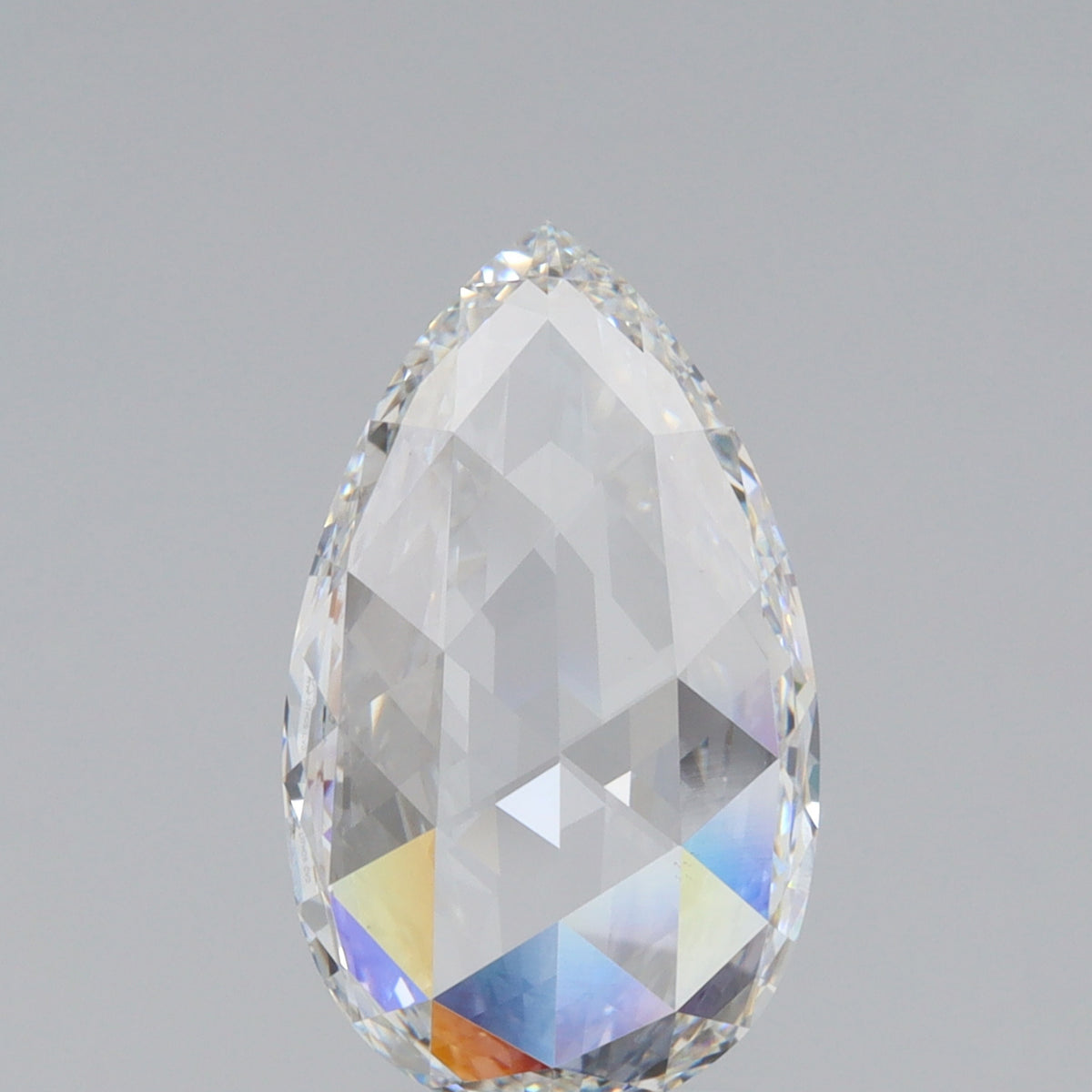 3.01ct | F/VS1 Pear Shape Rose Cut Lab Diamond (IGI)