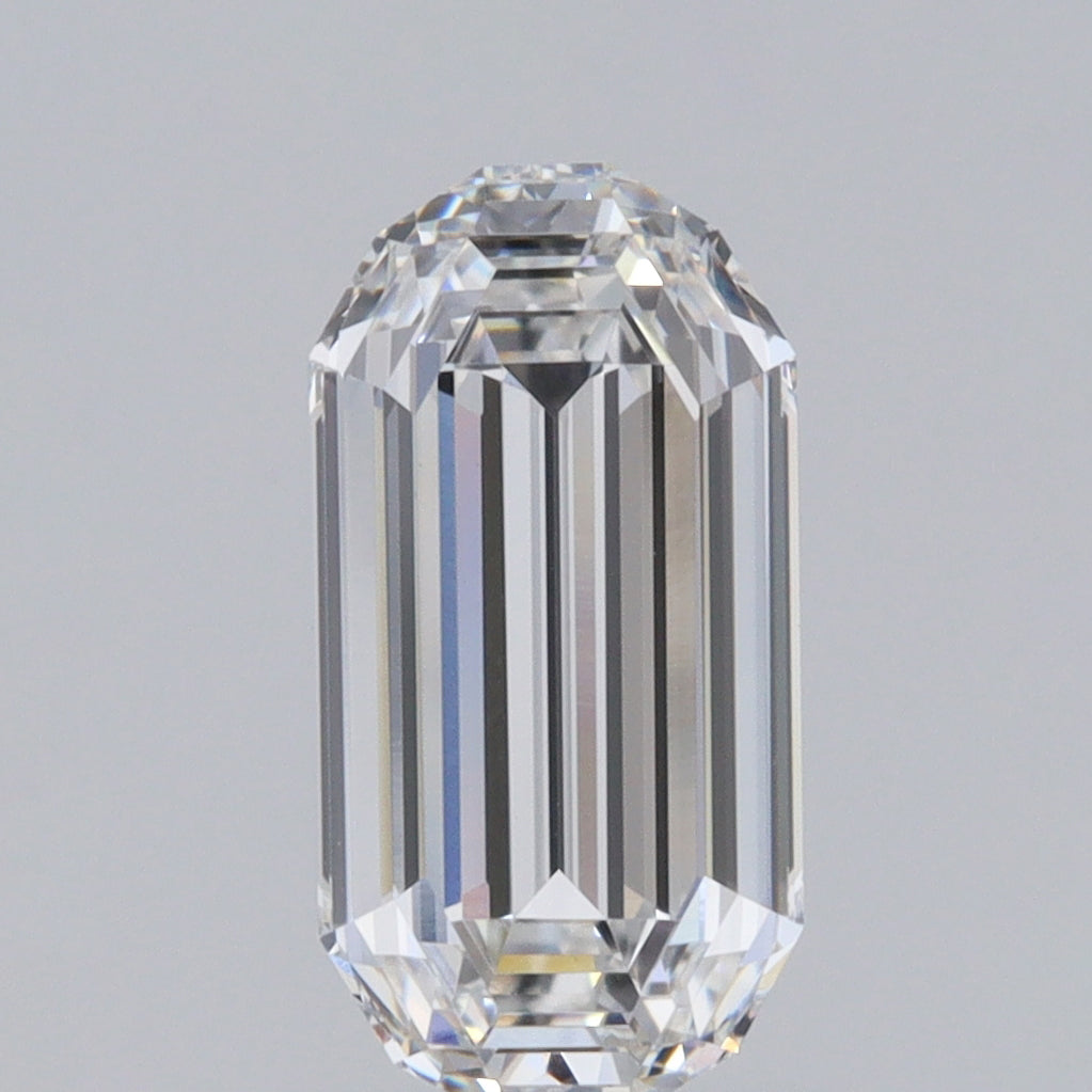 1.60ct | F/VVS2 Octagon Shape Step Cut Lab Diamond (IGI)-LITHOS Diamond