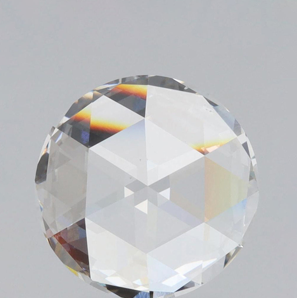 2.05ct | E/VS1 Round Shape Rose Cut Cut Lab Diamond (IGI)