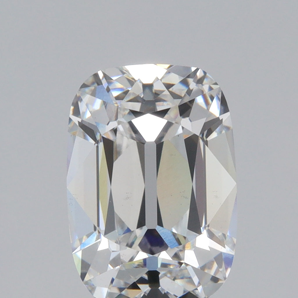 2.97ct | E/VS1 Cushion Shape Old Mine Cut Lab Diamond (IGI)