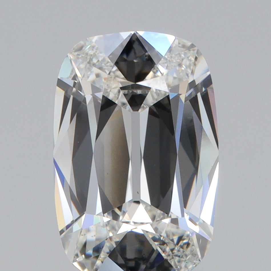 2.60ct | F/VS1 Cushion Shape Old Mine Cut Lab Diamond (IGI)