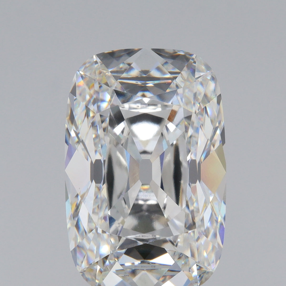 7.18ct | F/VS1 Cushion Shape Old Mine Cut Lab Diamond (IGI)