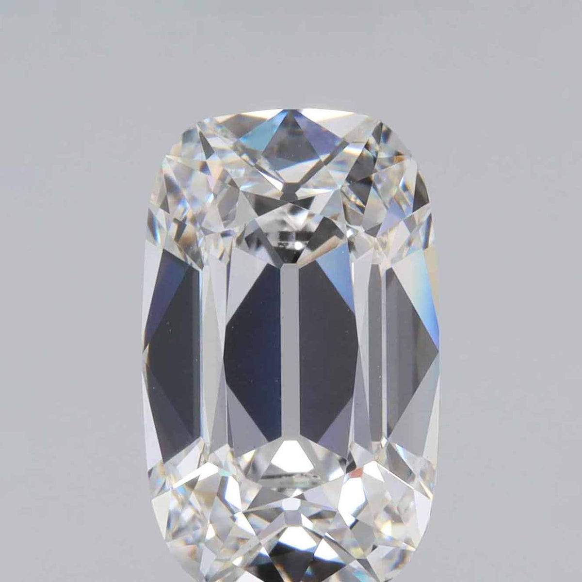 3.57ct | F/VS1 Cushion Shape Old Mine Cut Lab Diamond (IGI)-LITHOS Diamond