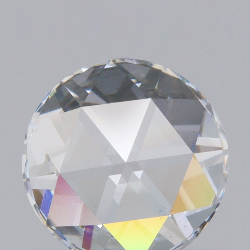 0.56ct | E/VS1 Round Shape Rose Cut Lab Diamond (IGI)