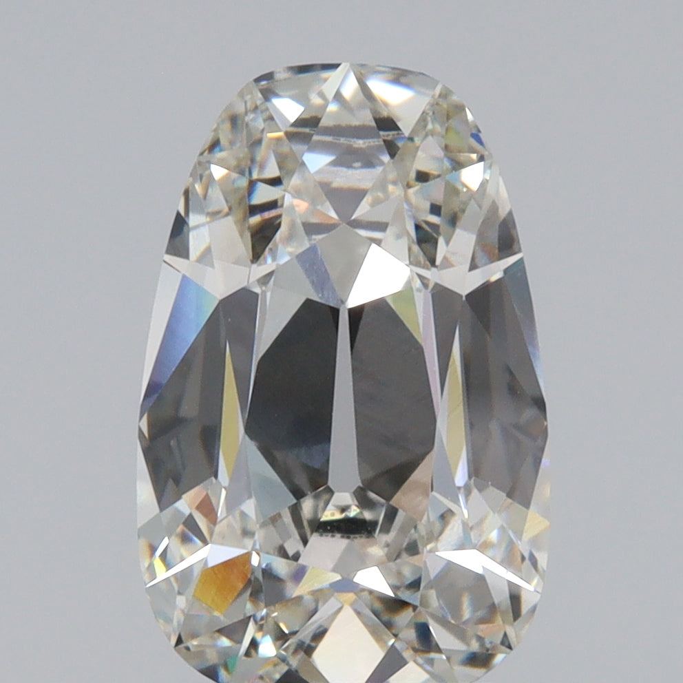 3.07ct | G/VVS2 Tapered Cushion Shape Old Mine Cut Lab Diamond (IGI)