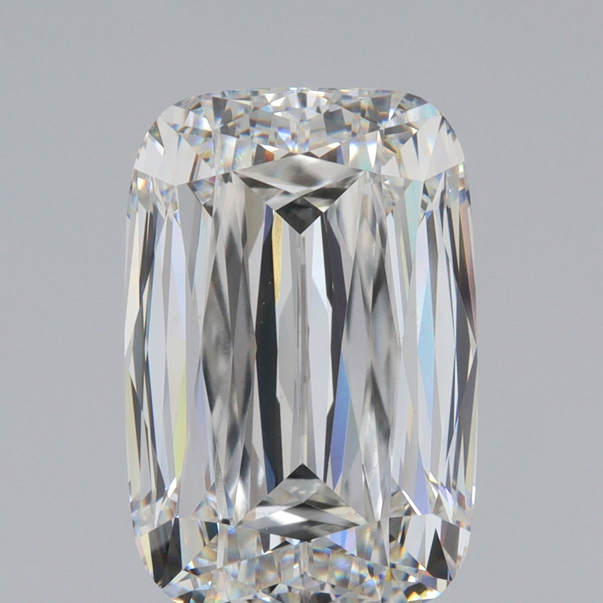 6.64ct | G/VVS2 Cushion Shape Lattice Cut Lab Diamond (IGI)