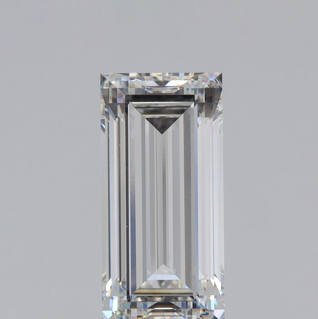 2.07ct | E/VS1 Baguette Shape Step Cut Lab Diamond (IGI)