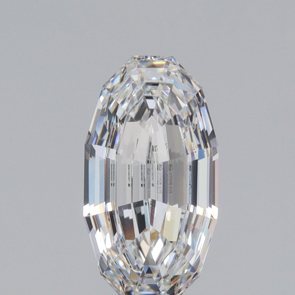 1.87ct | E/VVS2 Oval Shape Step Cut Lab Diamond (IGI)