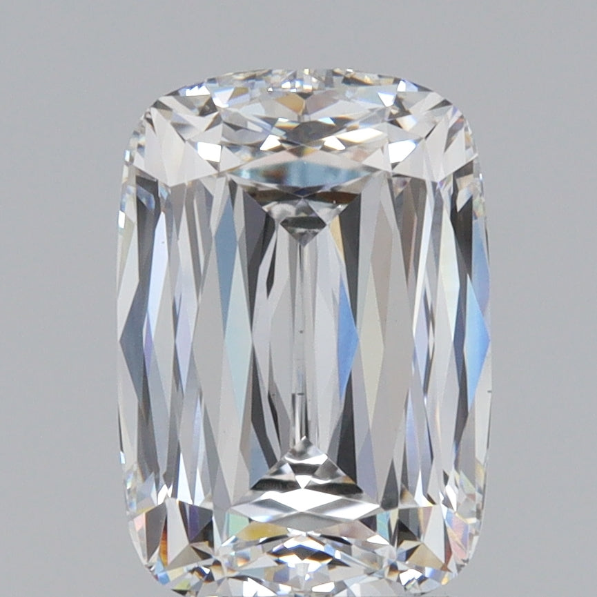 2.63ct | E/VS1 Cushion Shape Lattice Cut Lab Diamond (IGI)