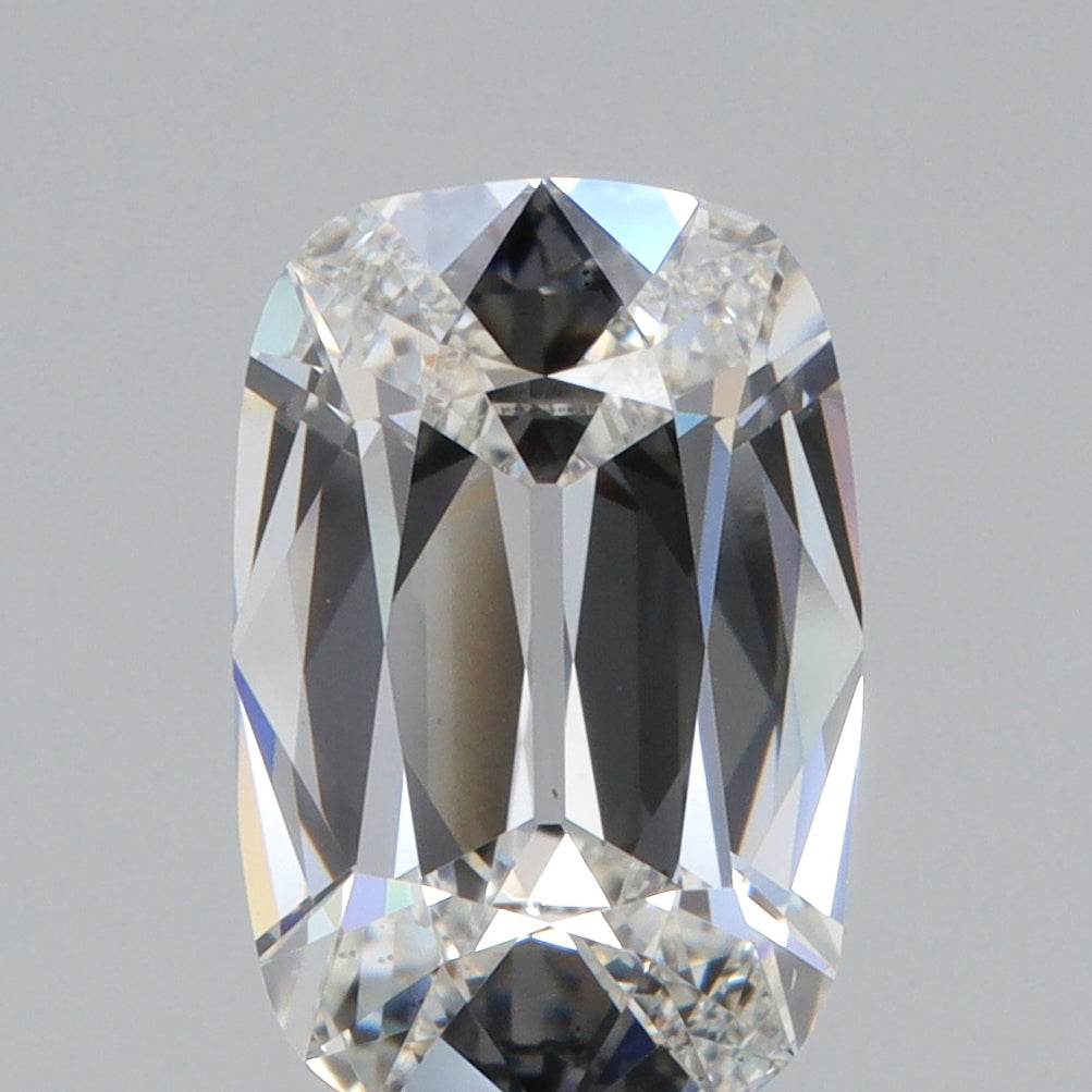 2.60ct | F/VS1 Cushion Shape Old Mine Cut Lab Diamond (IGI)