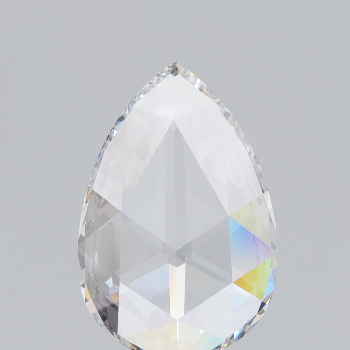 2.61ct | E/VVS2 Pear Shape Rose Cut Lab Diamond (IGI)-LITHOS Diamond