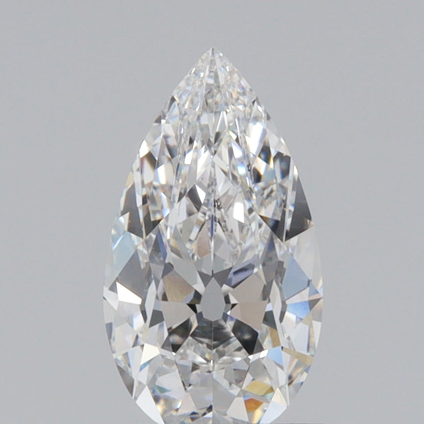 1.25ct | E/VVS1 Pear Shape Old Mine Cut Lab Diamond (IGI)